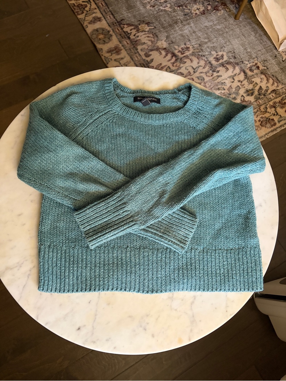 Banana Republic Cropped Crewneck Sweater